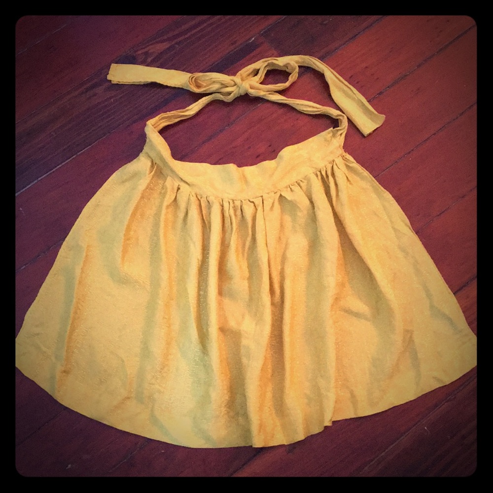 Vintage gold apron